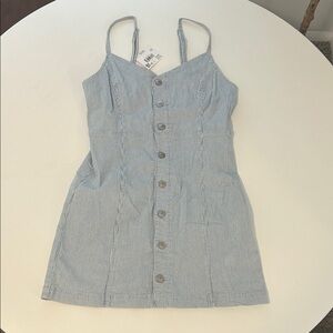 American Eagle Outfitters Blue Striped Dress